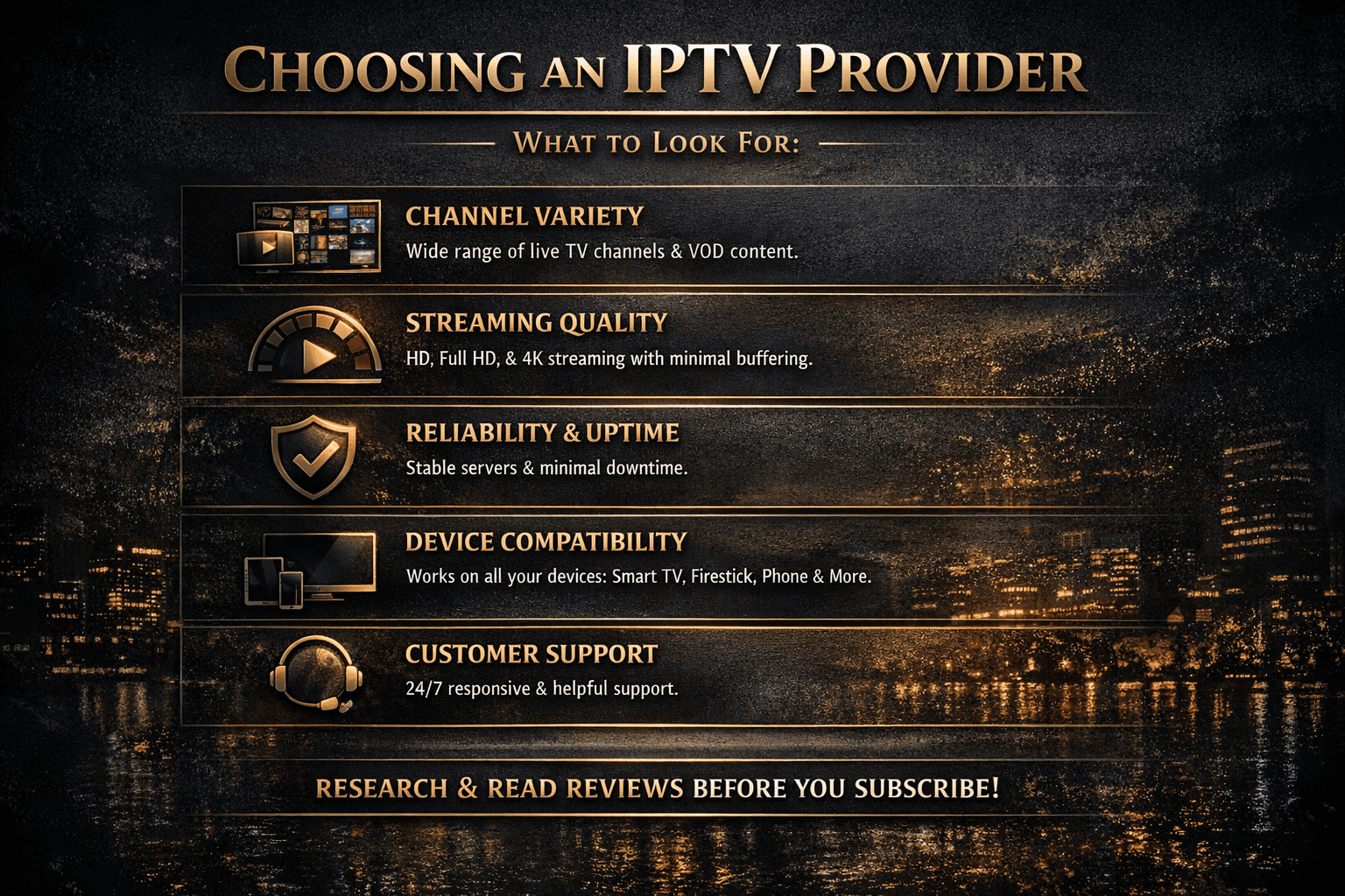 How to Choose an IPTV Provider: A Practical Guide for Informed Viewers