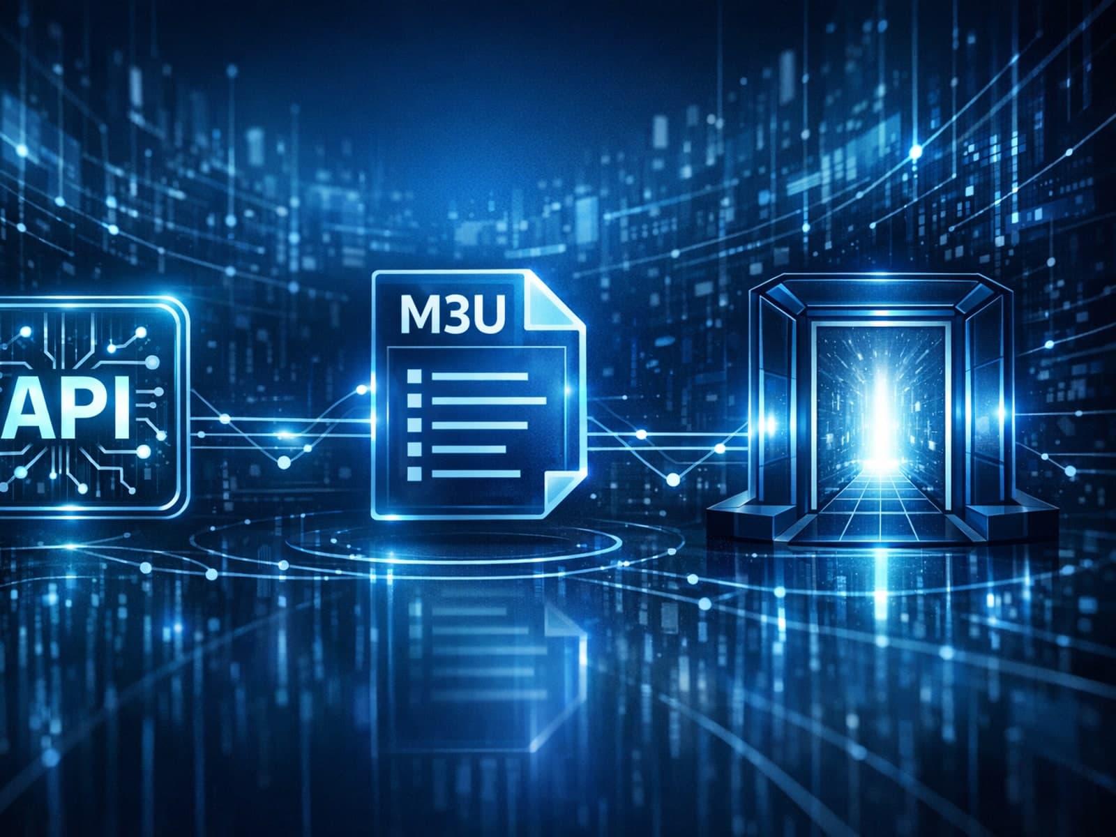 Comparison of IPTV playlist methods Xtream Codes, M3U playlist, and Stalker Portal
