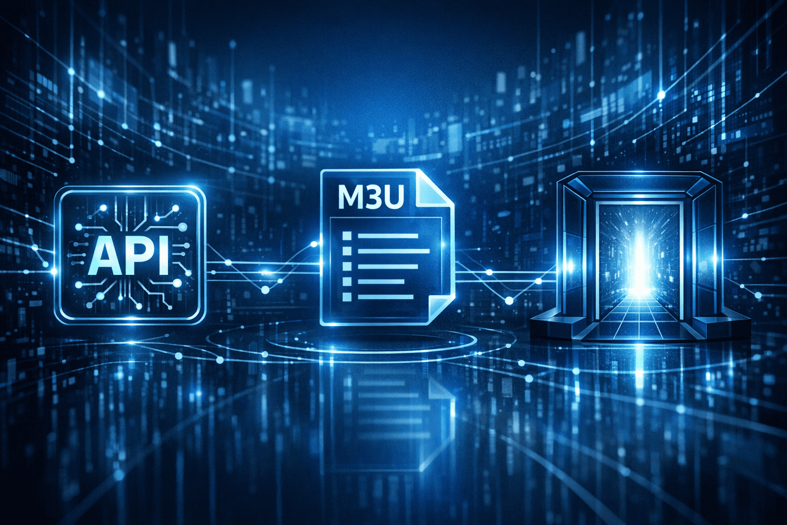 Comparison of IPTV playlist methods Xtream Codes, M3U playlist, and Stalker Portal